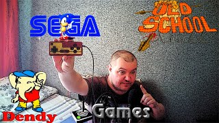 SHORTS Ретро Игры Old School gameplay dendy sega nes games 8bit 16bit [upl. by Eirrok39]