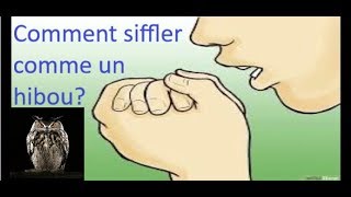 Comment siffler avec les doigts [upl. by Aek]