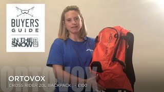 Ortovox Crossrider 20 Ski Backpack Review [upl. by Tnecnev]