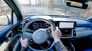 2022 Kia Sorento PHEV SXPrestige  POV Test Drive Binaural Audio [upl. by Zaraf]