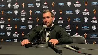 Kenny Dillingham after ASU loss to Washington 10212023 [upl. by Sire]