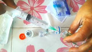 Iv ceftriaxone amp Omeprazole Trijet 1Ginjection push Beautiful gril N7 india injection viral [upl. by Esilec122]