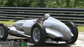 Assetto Corsa Nordschleife Mercedes W125 World Record 847872 TV Cam [upl. by Salangia572]