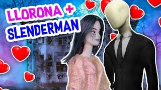 La LLORONA se Enamora de SLENDERMAN e inician una VIDA JUNTOS ❤️ Juguetes Fantásticos [upl. by Mariette]