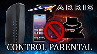 Módem ARRIS TG2482 CLARO PERU BLOQUEAR acceso a la RED WIFI Control PARENTAL  GUÍA  2 [upl. by Cornelius499]