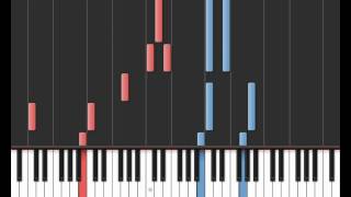 Tutorial Sadness and Sorrow Piano from Naruto Hakus Death Scene [upl. by Akkeber]