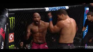 Paulo Costa vs Yoel Romero Highlights Reupload [upl. by Elpmet]