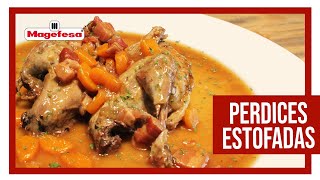 PERDICES ESTOFADAS en OLLA a PRESIÓN 🍲ATHENAS I MAGEFESA [upl. by Fabriane]