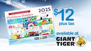 2025 CHRISTMAS DADDIES CALENDARS AT GIANT TIGER LOCATIONS IN THE MARITIMES [upl. by Ynnav840]