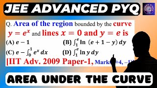 EaSy IIT Advanced 2009 Question  Area  Area Under Curve Class 12  JEE Advanced PYQ  jee  iit [upl. by Ahselak]