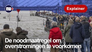 Na extreme waterstanden waar gaat het water naartoe  NUnl  Explainer [upl. by Tizes515]