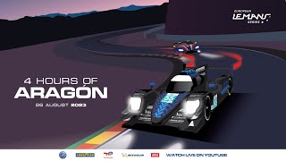 La European Le Mans Series llega a MotorLand con la nocturna 4 horas de Aragón [upl. by Noived]