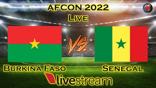 Burkina Faso vs Senegal Live I CAF Africa Cup of Nations Live I AFCON Live [upl. by Asin]