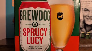 BrewDog X SPAR Sprucy Lucy can 45 [upl. by Annunciata285]