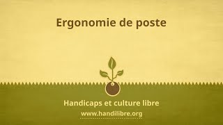 Ergonomie de poste [upl. by Hnim952]