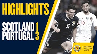 HIGHLIGHTS  Scotland 13 Portugal [upl. by Cralg]