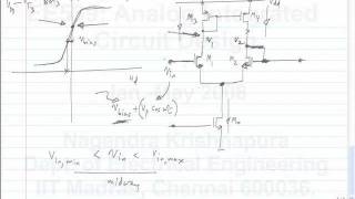 lecture 41 Differential pair noise offset slew rate [upl. by Ming788]