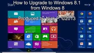 How to Upgrade to Windows 81 from Windows 8  Free amp Easy  Windows 81 Update [upl. by Marteena]