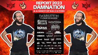 Live Report Damnation Festival amp A Night of Salvation 2023 Featuring Le Chat [upl. by Olihs]