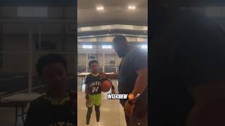 Basketball interview from 2023 🎤🏀 shorts explore fyp [upl. by Dier]