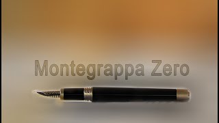 Stilografica Montegrappa Zero recensione  review [upl. by Rusty]