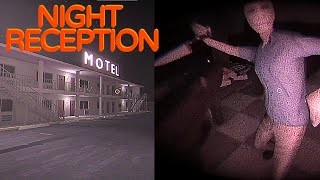 UNA NOCHE COMO RECEPCIONISTA EN UN MOTEL  Night Reception  Juego Indie de Terror [upl. by Taggart188]