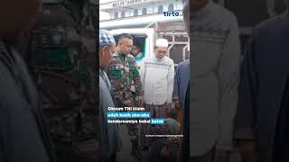 Viral Oknum TNI Ngamuk amp Tendang Warga di Deli Serdang [upl. by Eladnor]