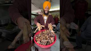 Best Kharode Mutton Paya In Amritsar Making😱 shorts shortsviral food trending [upl. by Koralle]