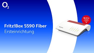 FritzBox 5590 Fiber für deinen o2 GlasfaserAnschluss einrichten – So funktionierts [upl. by Modesta]