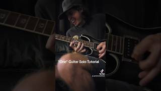 quotOnequot Metallica Solo Tutorialmetallica solo tutorial metal rock fyp viral [upl. by Silohcin389]