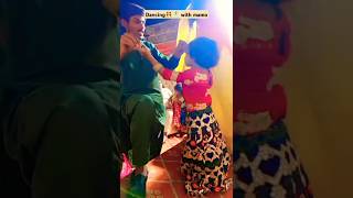 Dancing with mamo mamo ki janviralshort mehndivlog shortvideo [upl. by Taber]