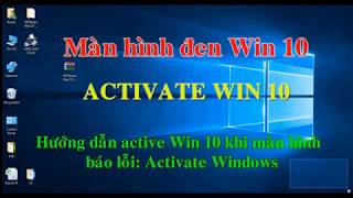 Activate Win10 vĩnh viễn đơn giản nhất  Activate Windows 10 100 thành công [upl. by Laekcim]