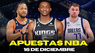 PRONÓSTICO Y APUESTAS NBA 16 DE DICIEMBRE  PARLAY GRATIS NBA 🏀🔥 [upl. by Innavoij]