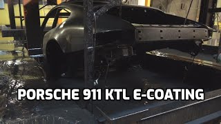 KTL Ecoating a Porsche 911 restored classic car body [upl. by Pylle]