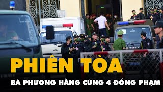 Cảnh sát dẫn giải bà Nguyễn Phương Hằng và các đồng phạm đến tòa [upl. by Oralle474]