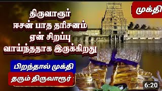 Mukti Tiruvarur if born quot பிறந்தால் முக்தி quot  திருவாரூர் சுவாமி நாராயணானந்தர் [upl. by Ikkim355]