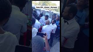 Late Lista Serums body arrives at Lae Sec for funeral service [upl. by Hagan451]