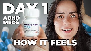 How It Feels to Take ADHD Medication First Day on Vyvanse Elvanse [upl. by Ab]