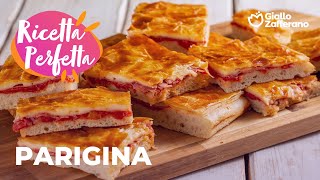 PARIGINA la RICETTA PERFETTA di GIALLOZAFFERANO🍕😍🤤 [upl. by Ylirama]