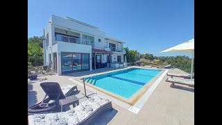 North Cyprus PropertiesNord ZypernСеверный Кипр  4 bedroom resale villa in Karagaac  pool  view [upl. by Huldah]