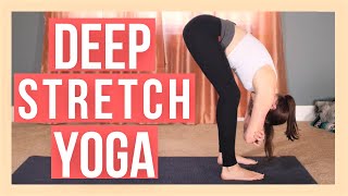 45 min Slow Flow DEEP STRETCH Yoga for Flexibility  STRETCH amp RELAX [upl. by Mord]