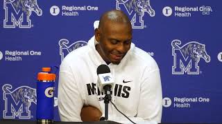 Mens Basketball Penny Hardaway Press Conference  October 29 2023 [upl. by Ydnar862]