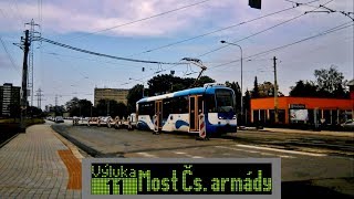 DPO  Výluka a couvání tramvajové linky 11  Majáles Astra [upl. by Oriane]