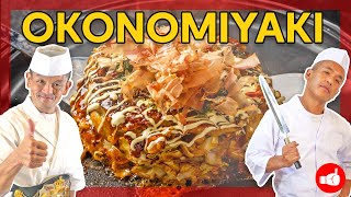 Perfect OKONOMIYAKI Recipe  Japanese Cooking with RyotarosJapan [upl. by Cagle946]