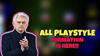 BEST FORMATION FOR ALL TEAM PLAYSTYLE IS HERE 🔥💀 BEST FORMATION IN EFOOTBALL 25 [upl. by Zeret]