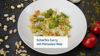 Scharfes Curry mit PistazienReis  Rezepte [upl. by Kali]