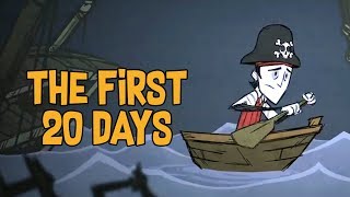 What to Do in the First 20 Days of Shipwrecked  A Comprehensive Guide to Surviving in Dont Starve [upl. by Emlyn408]