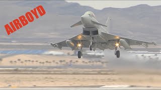 Aircraft Landing At Nellis Red Flag 141 [upl. by Hibbitts]