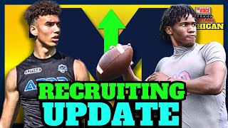 MICHIGAN RECRUITING UPDATE  Bryce Underwood Derek Meadows Elijah Dotson Brady Hart [upl. by Sirret]