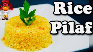 Easy Rice Pilaf With Vegetable by MIND BLOWN CHEF 🤯 [upl. by Docilu]